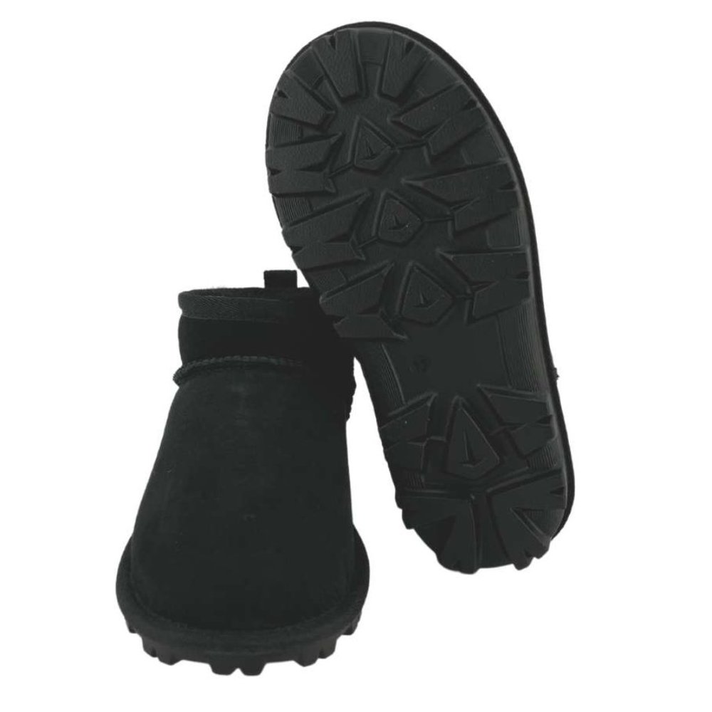 Kirkland | Kid's Shearling Boot | Black | Size 13 - Picture 6 of 7